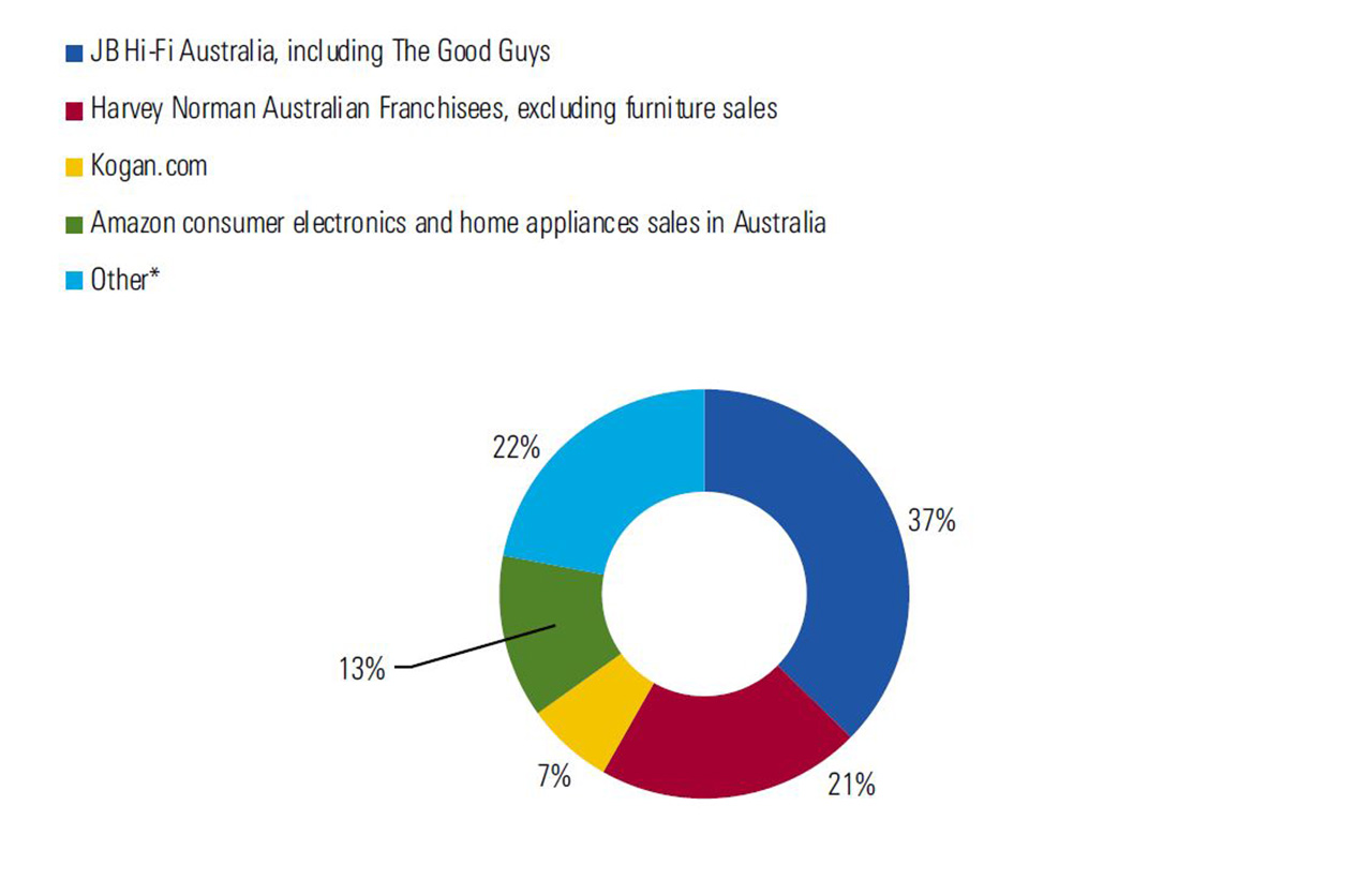 2025 consumer electronics market share 