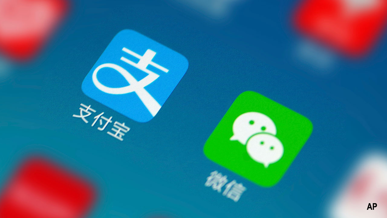 wechat pay alipay six more chinese